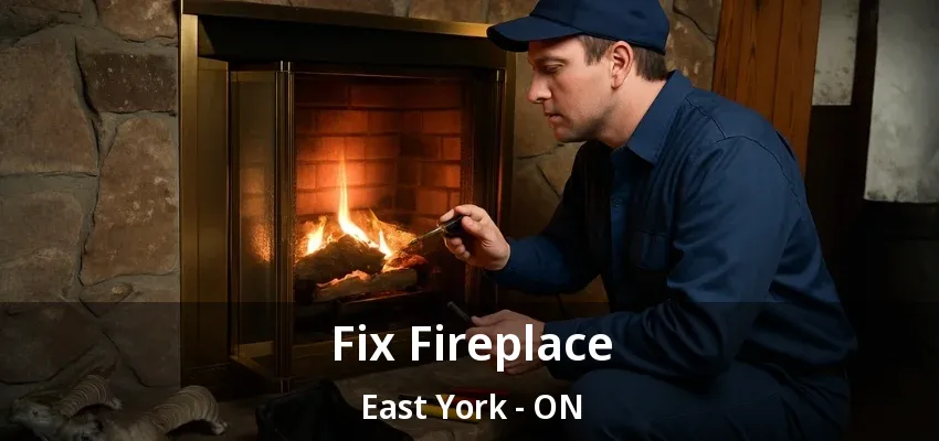 Fix Fireplace East York - ON