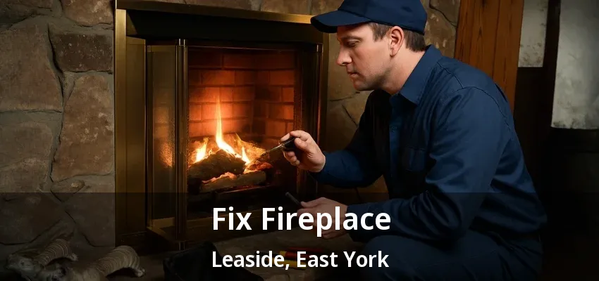 Fix Fireplace Leaside, East York - ON
