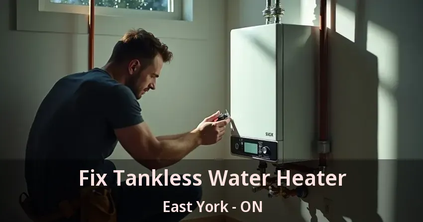 Fix Tankless Water Heater East York - ON Fix Tankless Water Heater East York - ON