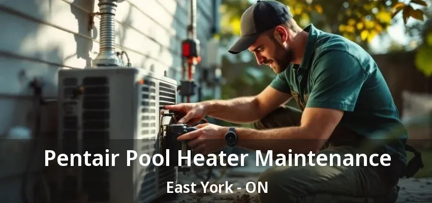 Pentair Pool Heater Maintenance East York - ON