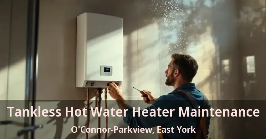 Tankless Hot Water Heater Maintenance O'Connor-Parkview, East York - ON Tankless Hot Water Heater Maintenance O'Connor-Parkview, East York - ON